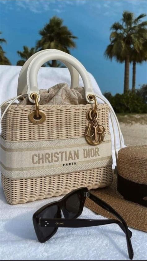 cristian dior beach bag|Christian Dior tote bag sale.